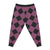 DVA Black Cat Pattern Sweatpants Joggers