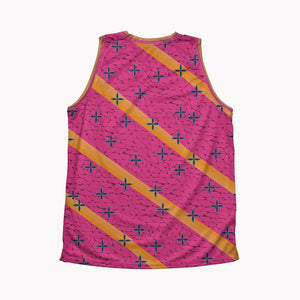 Blood Demon Art Pattern Entertainment District Basketball Jersey