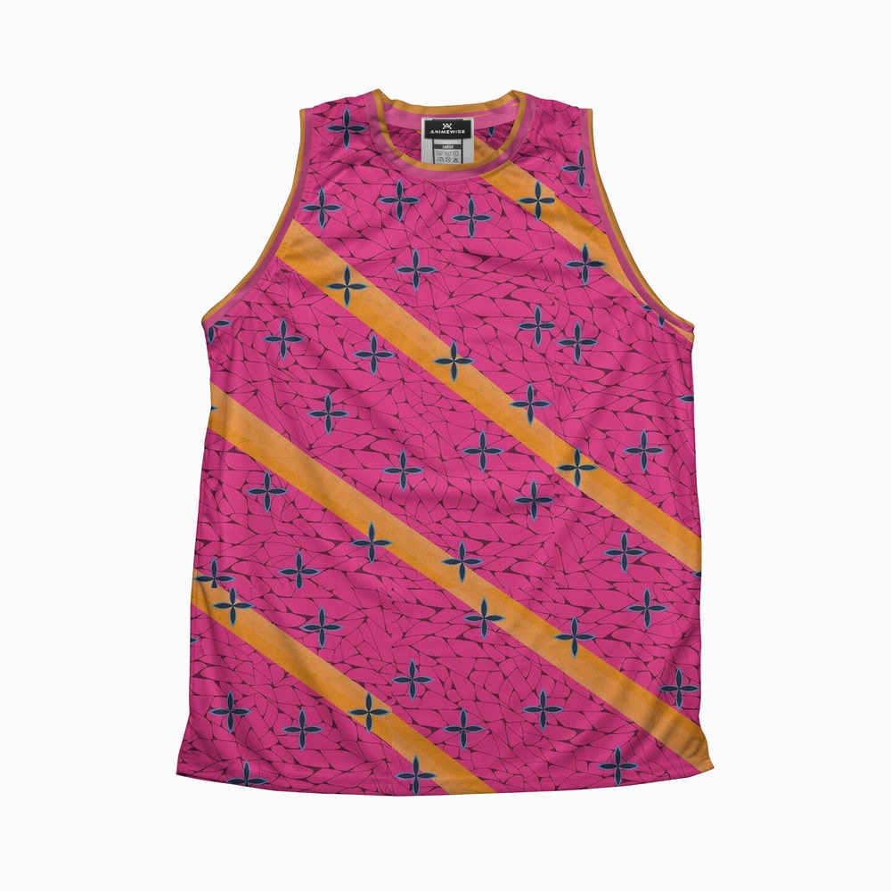 Blood Demon Art Pattern Entertainment District Basketball Jersey