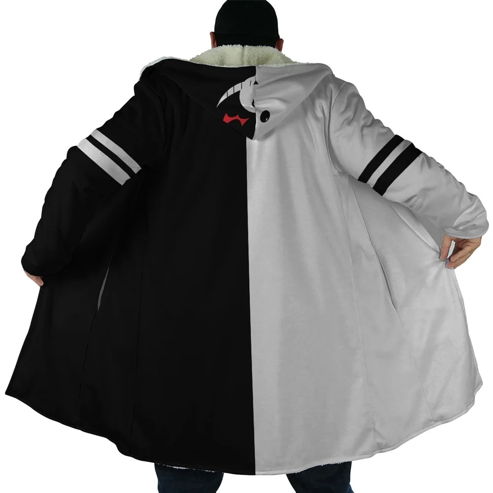 Danganronpa Monokuma Bear Hooded Cloak Coat