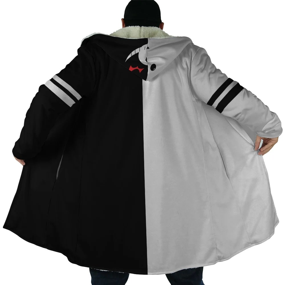 Monokuma Bear Hooded Cloak Coat
