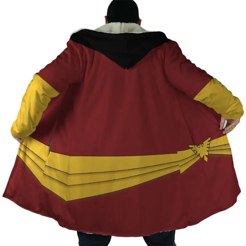 Dark Phoenix Hooded Cloak Coat