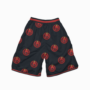 Kawaii Comic Basketball Shorts