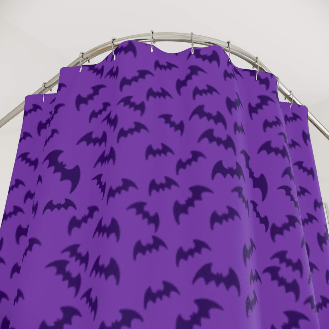 Death Stalkers Morrigan Bats Pattern Shower Curtains