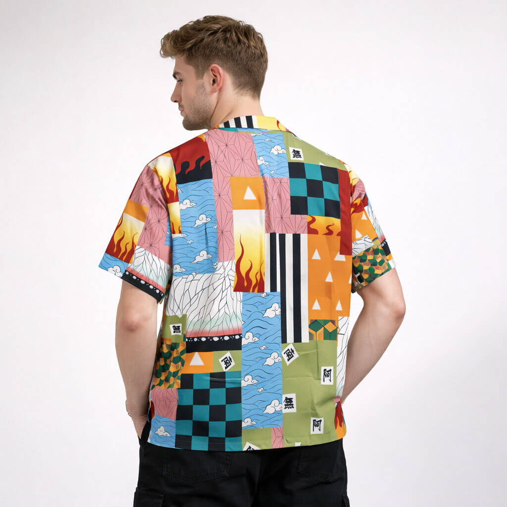 DS Slayer Patterns Hawaiian Shirt