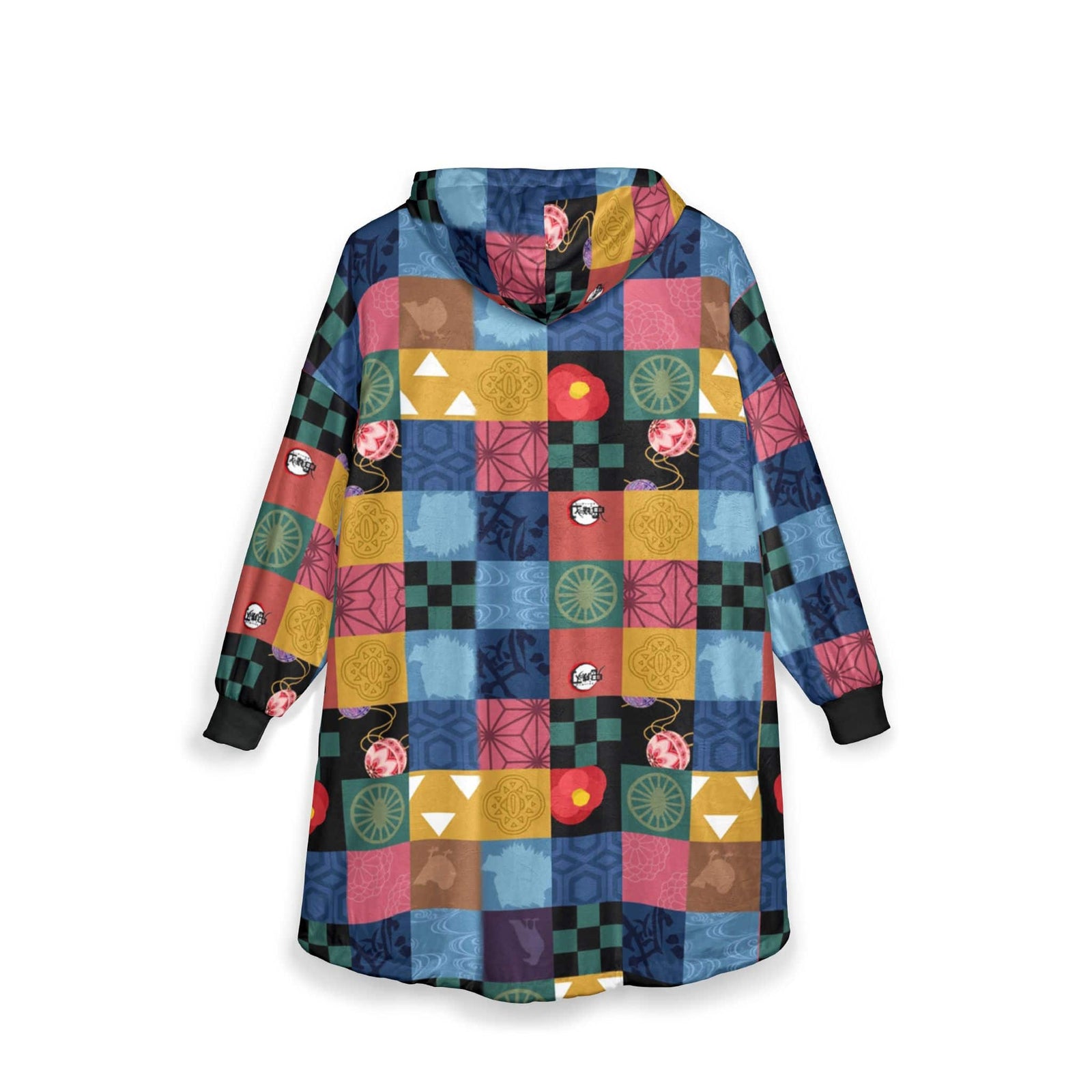 DS-Demon Patches Blanket Hoodie