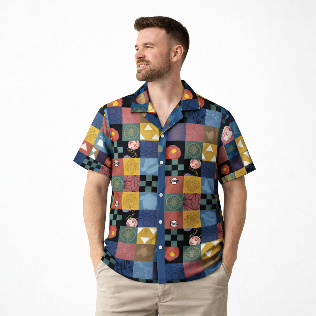 DS Patches Hawaiian Shirt