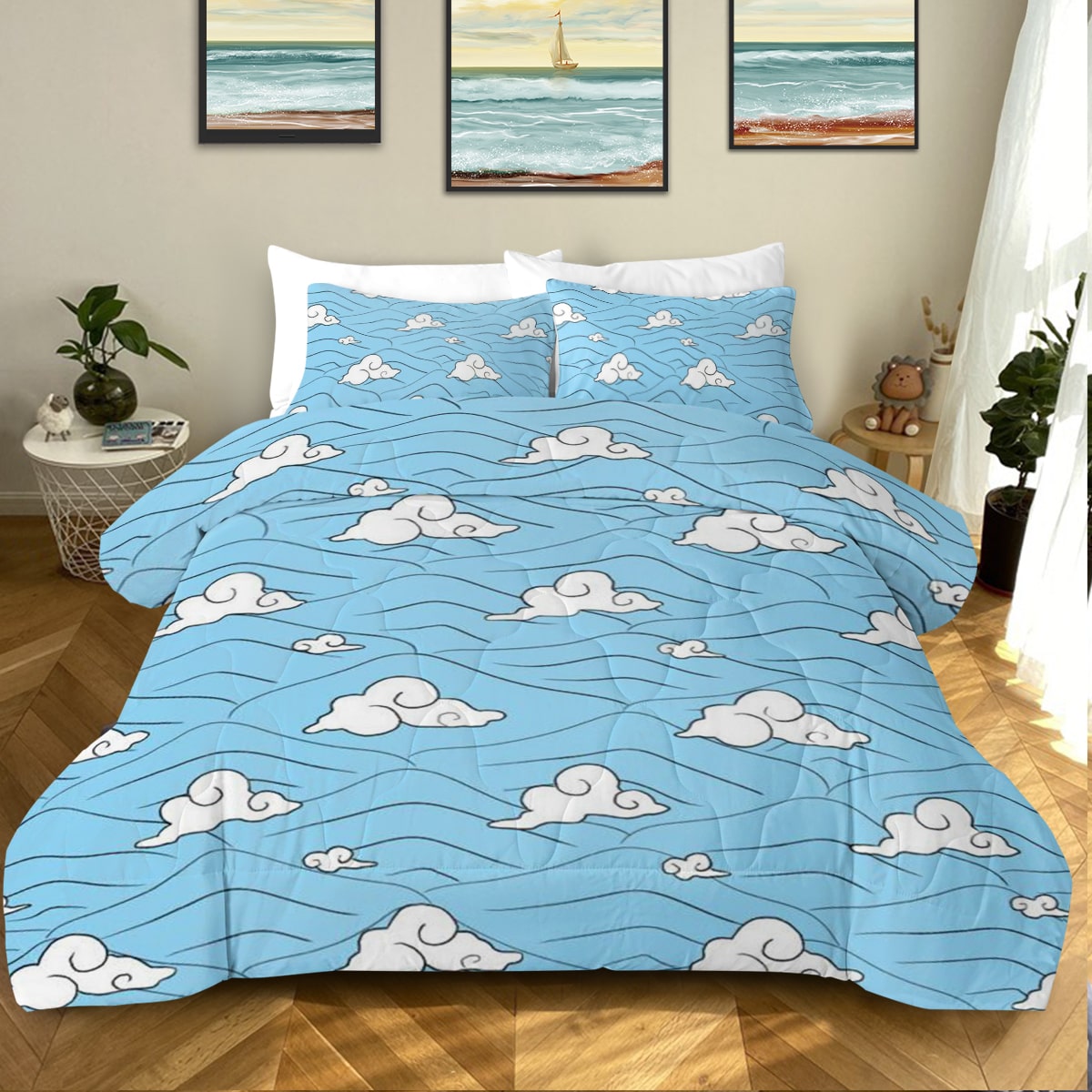 Water Breath Final Selection Pattern Pattern Comforter Set