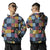 Demon Cosplay Patches Pullover Hoodie
