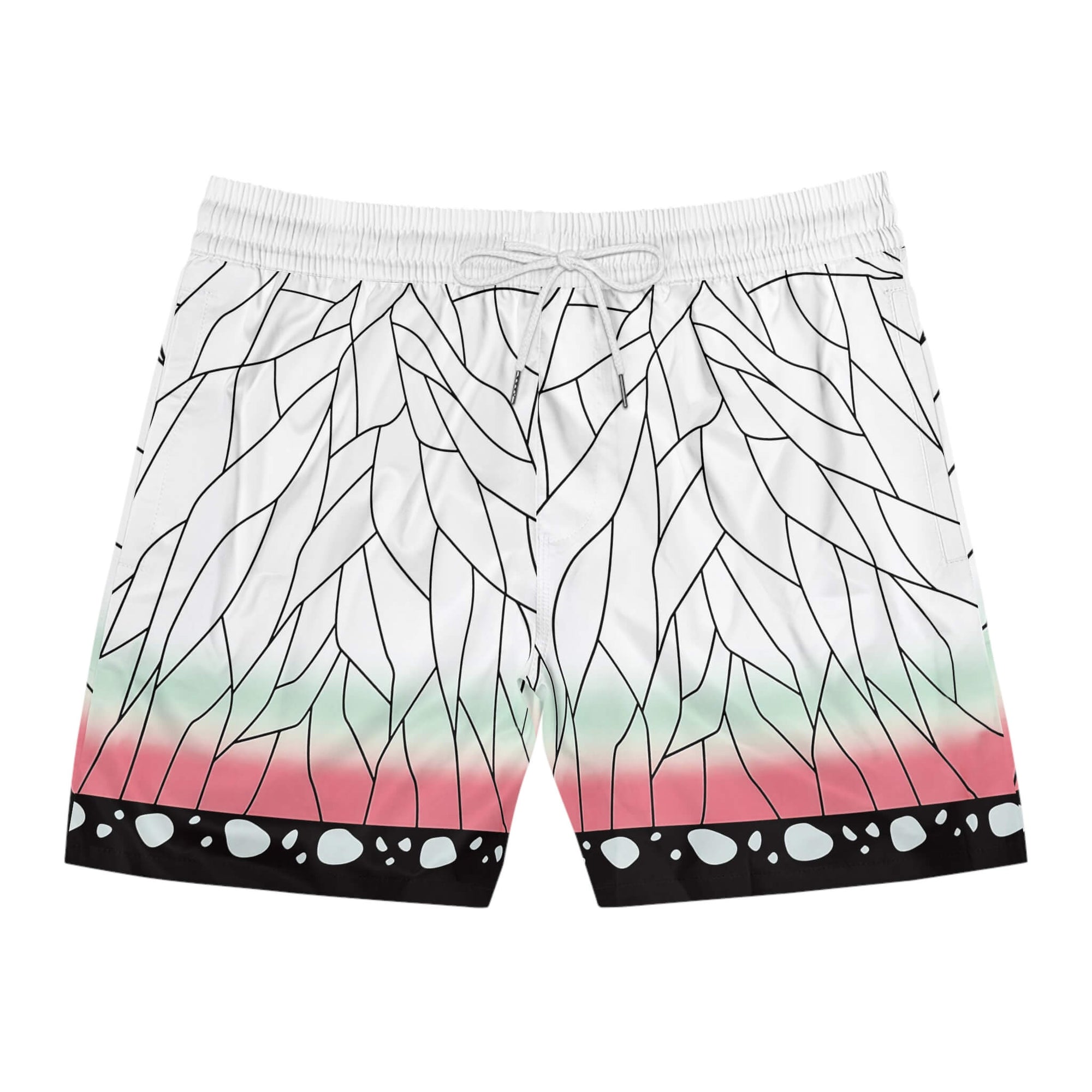 Insect Pillar Classic Pattern Swim Trunk