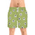 Stone Pillar Kenji Pattern Kimono Swim Shorts