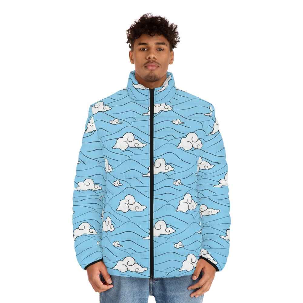 Demon Final Selection Pattern Puffer Jacket