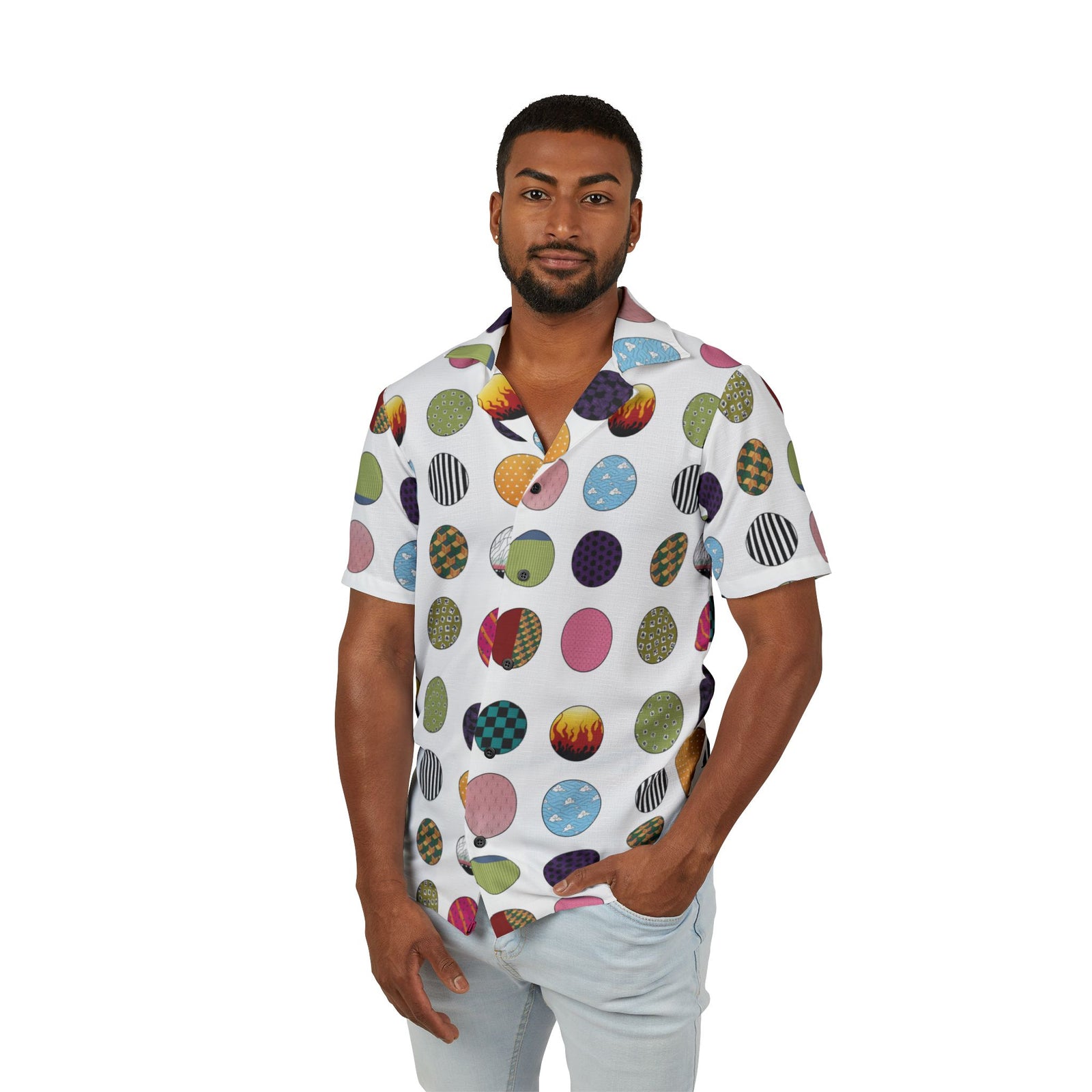 Demon Pattern Hawaiian Shirt