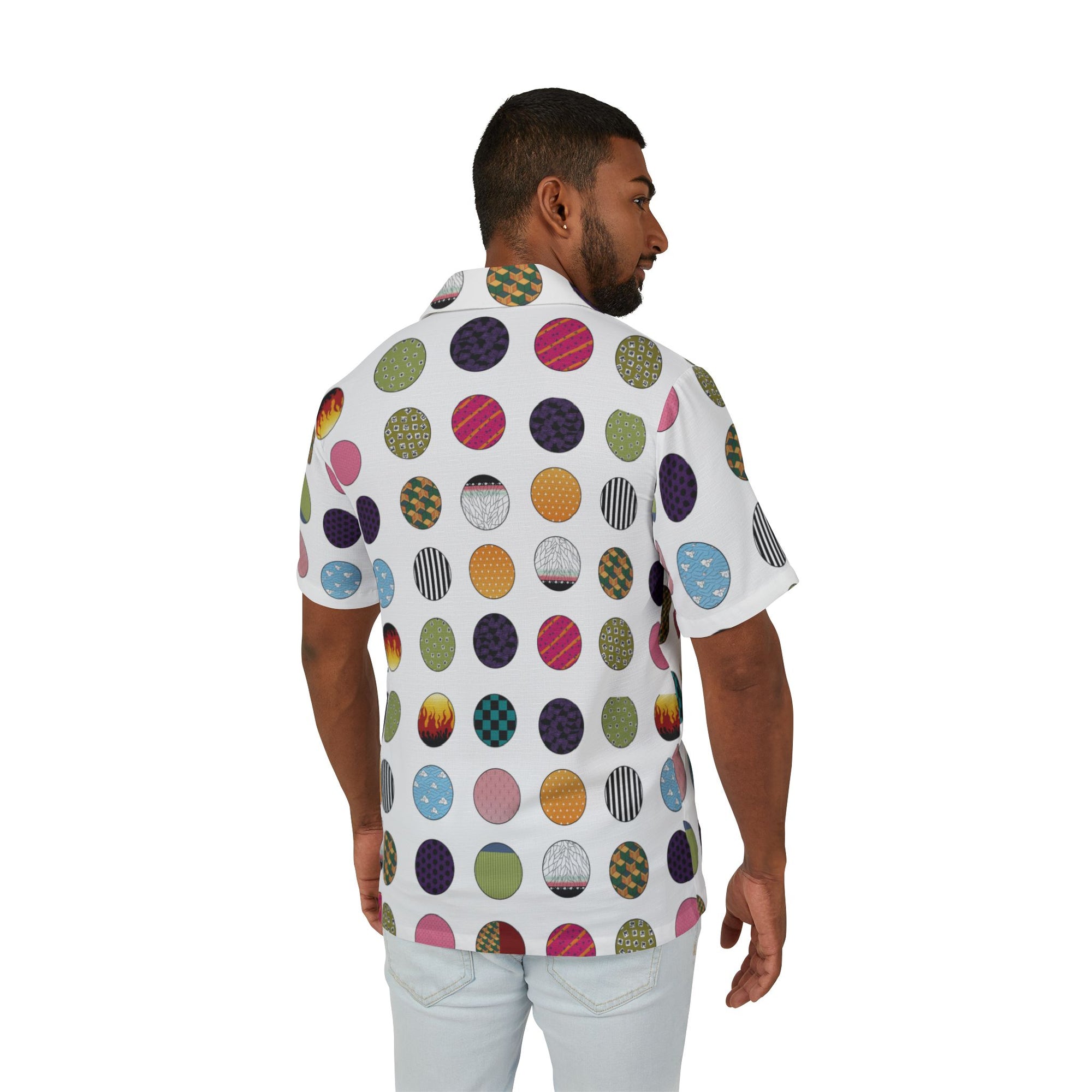 Demon Pattern Hawaiian Shirt