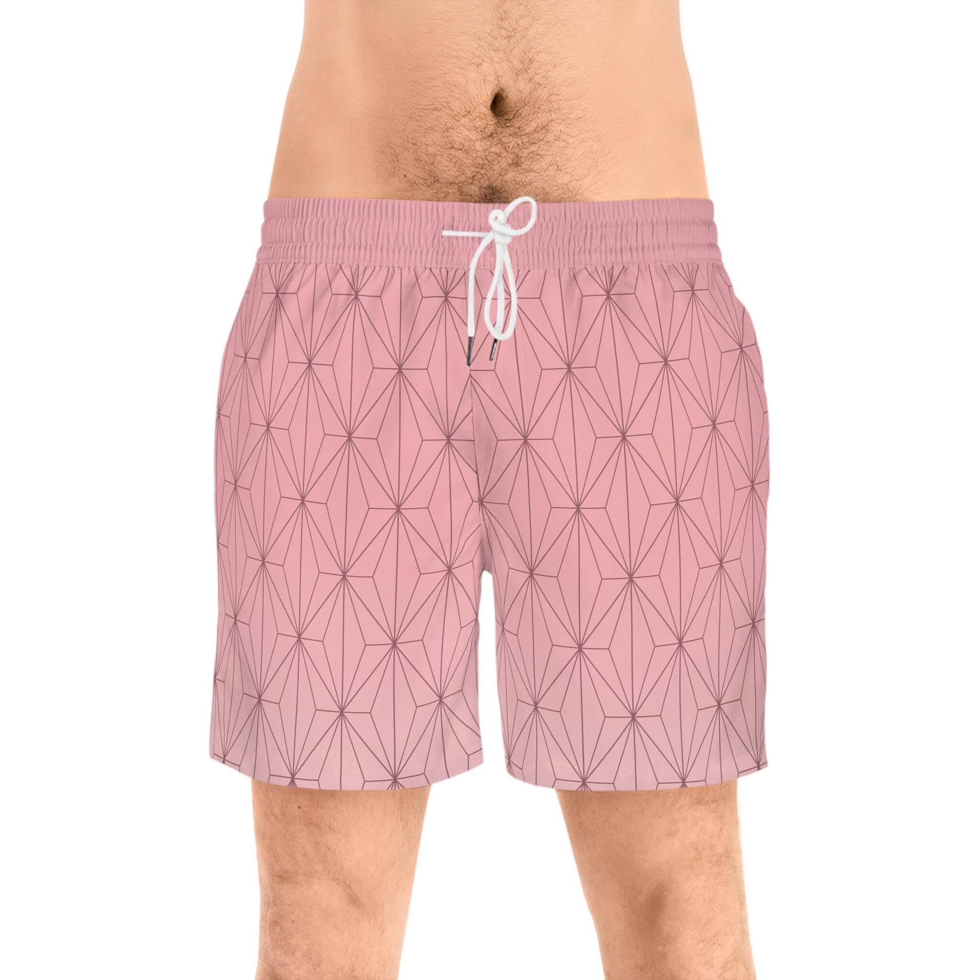 Nez Classic Pattern Swim Shorts