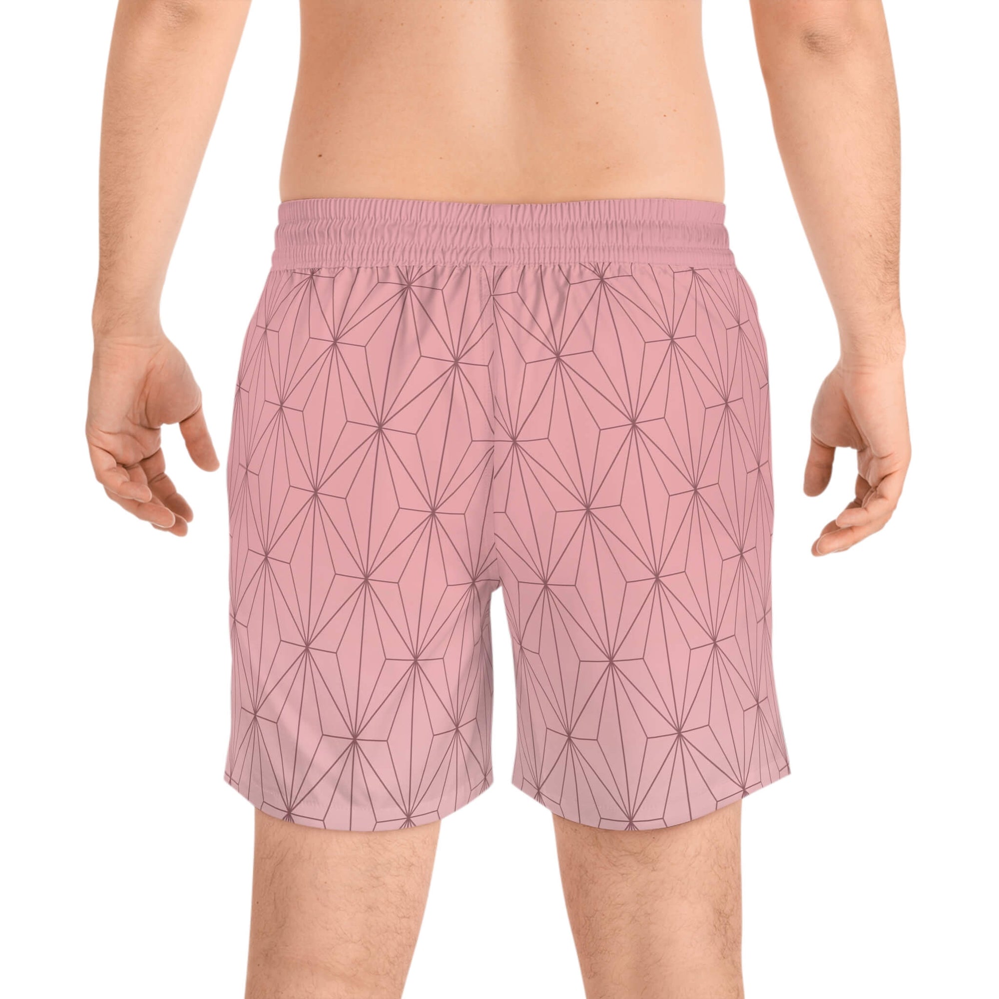 Nez Classic Pattern Swim Shorts