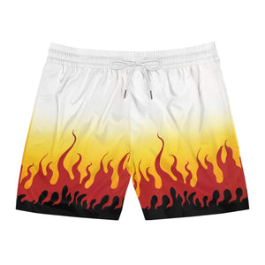 Flame Pillar Swim Shorts