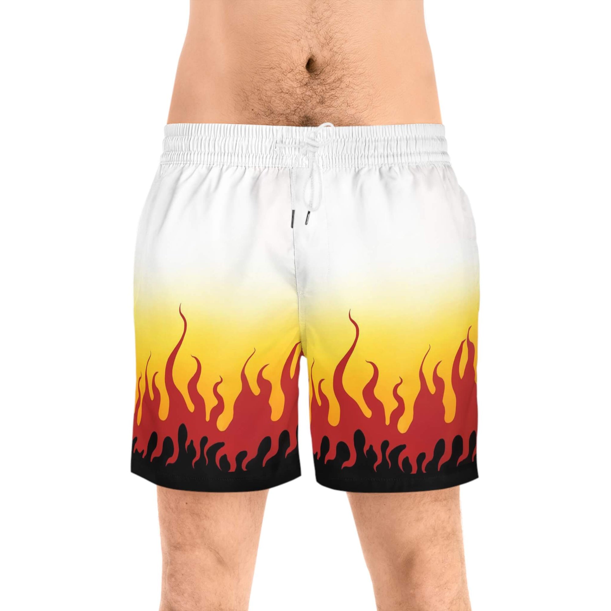 Flame Pillar Swim Shorts