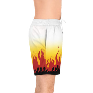 Flame Pillar Swim Shorts
