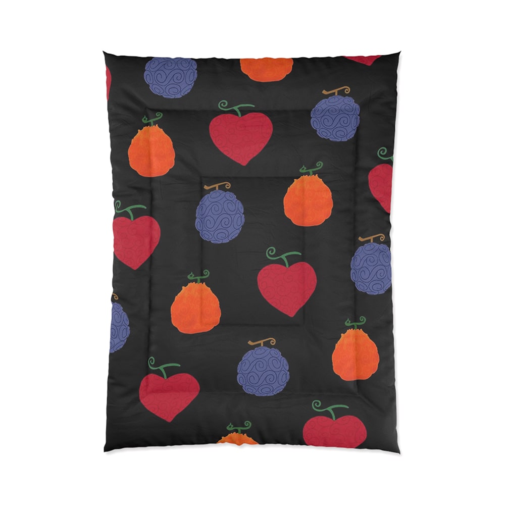 Devil Fruits OP Pattern Comforter Set Bedding