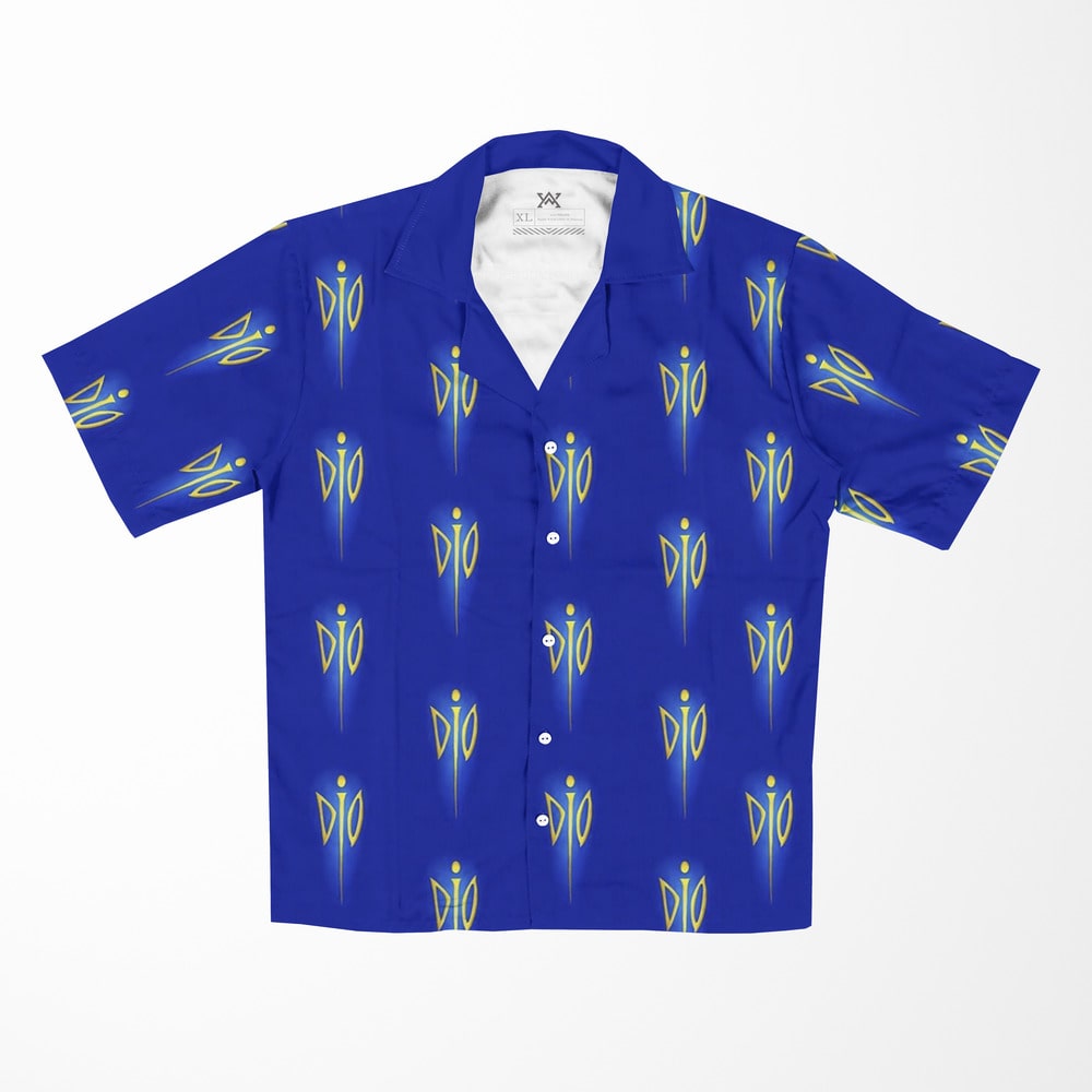 JoJo Classic Antagonist Button up Hawaiian Shirt