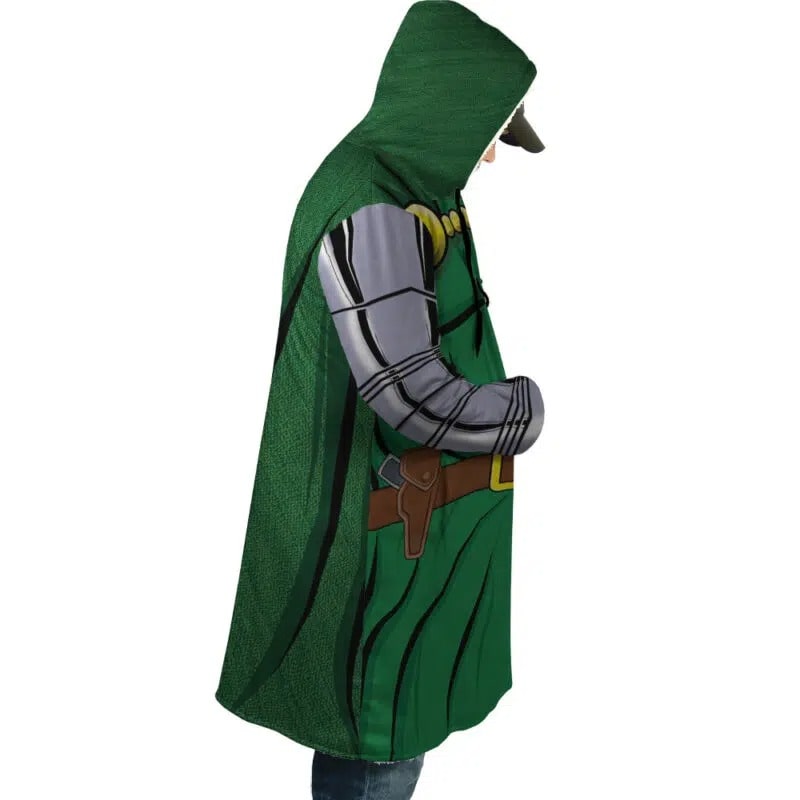 Dr. Doom Hooded Dream Cloak Coat