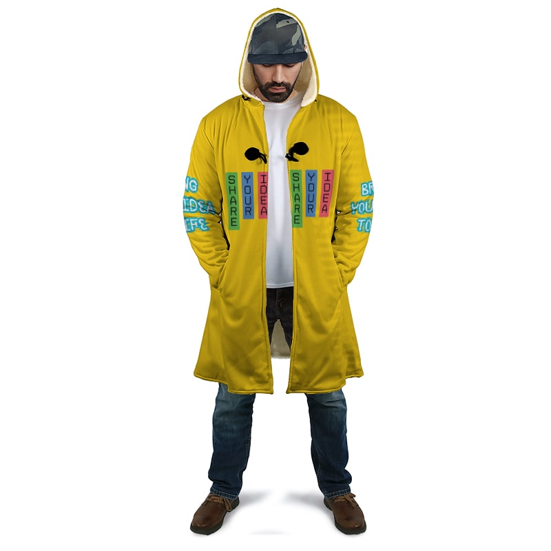 Create You Own Personalized Hooded Cloak Coat