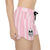 Doffy Joker Pink Women Athletic Shorts