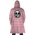 Doffy Scale Brushed Hooded Cloak Coat