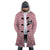 Doffy Scale Brushed Hooded Cloak Coat