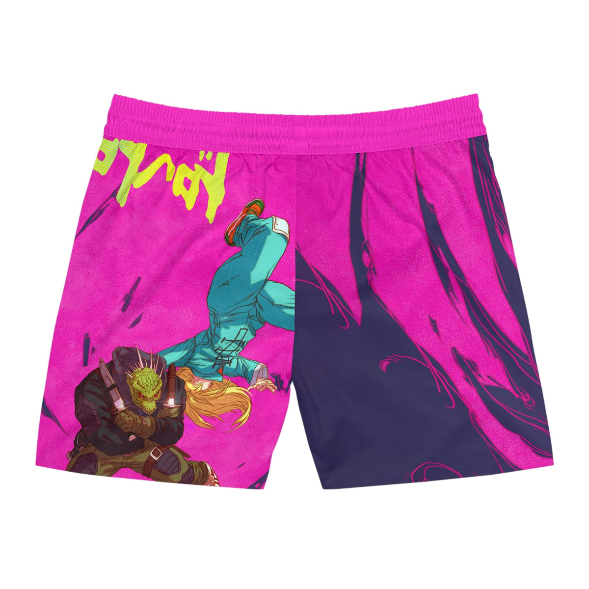 Mud-sludge Caiman shorts