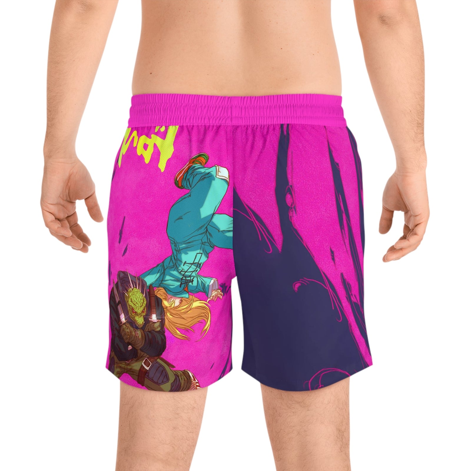 Mud-sludge Caiman shorts