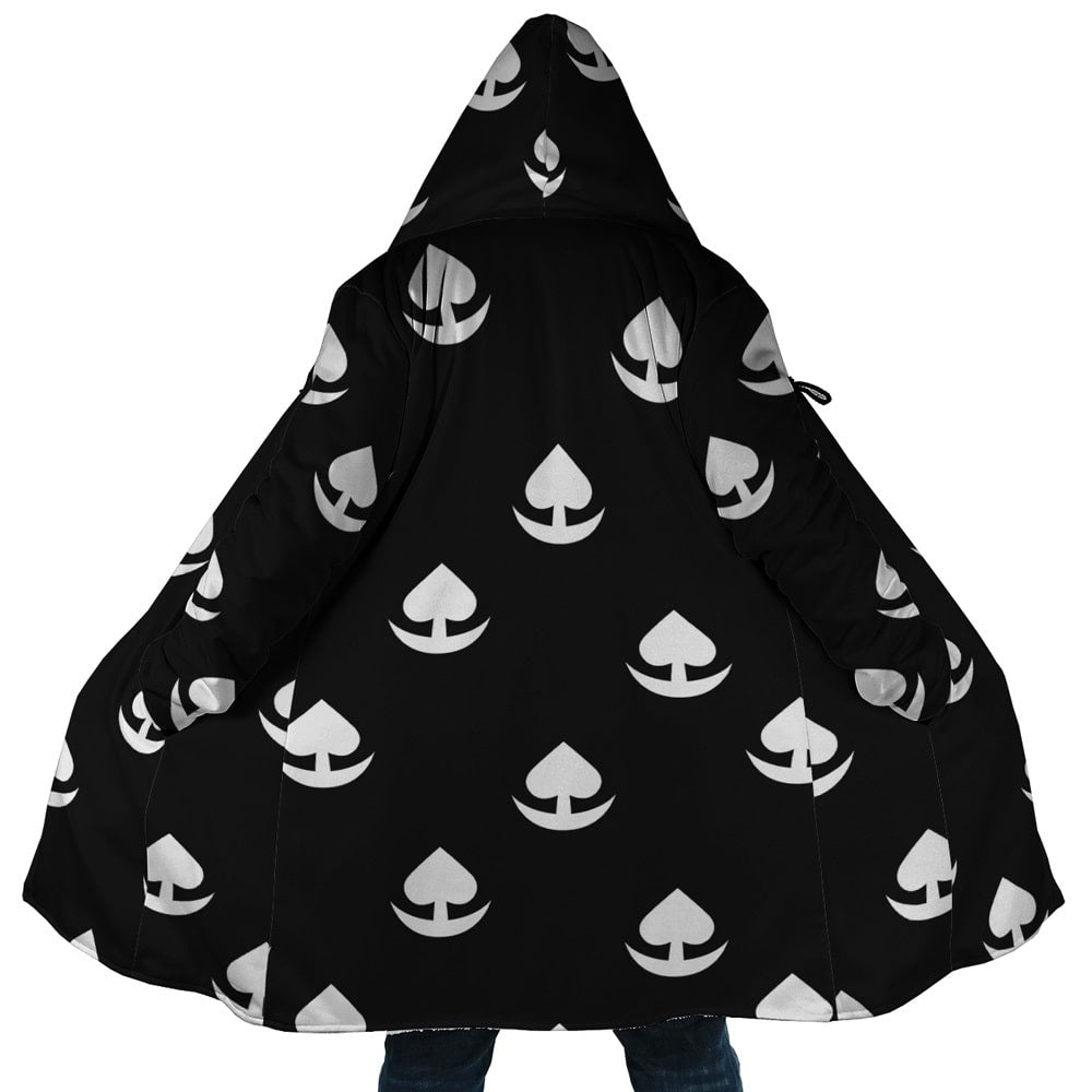 Half Demon Child Kimono Kimono Hooded Cloak Coat
