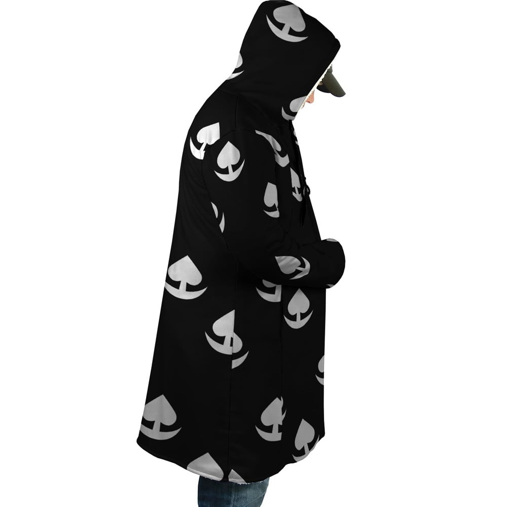 Hyakemaru Kimono Hooded Cloak Coat