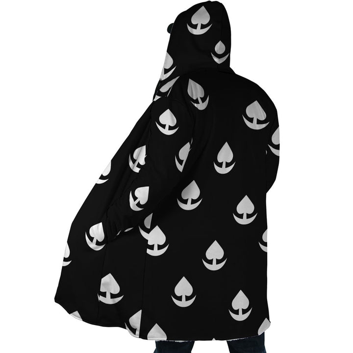 Half Demon Child Kimono Kimono Hooded Cloak Coat