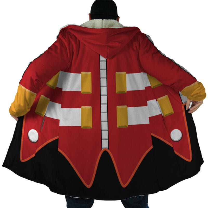 Eggman Sonic Hooded Cloak Coat