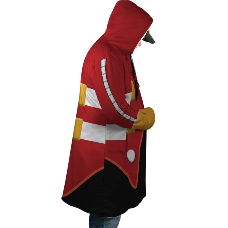 Eggman Sonic Hooded Cloak Coat