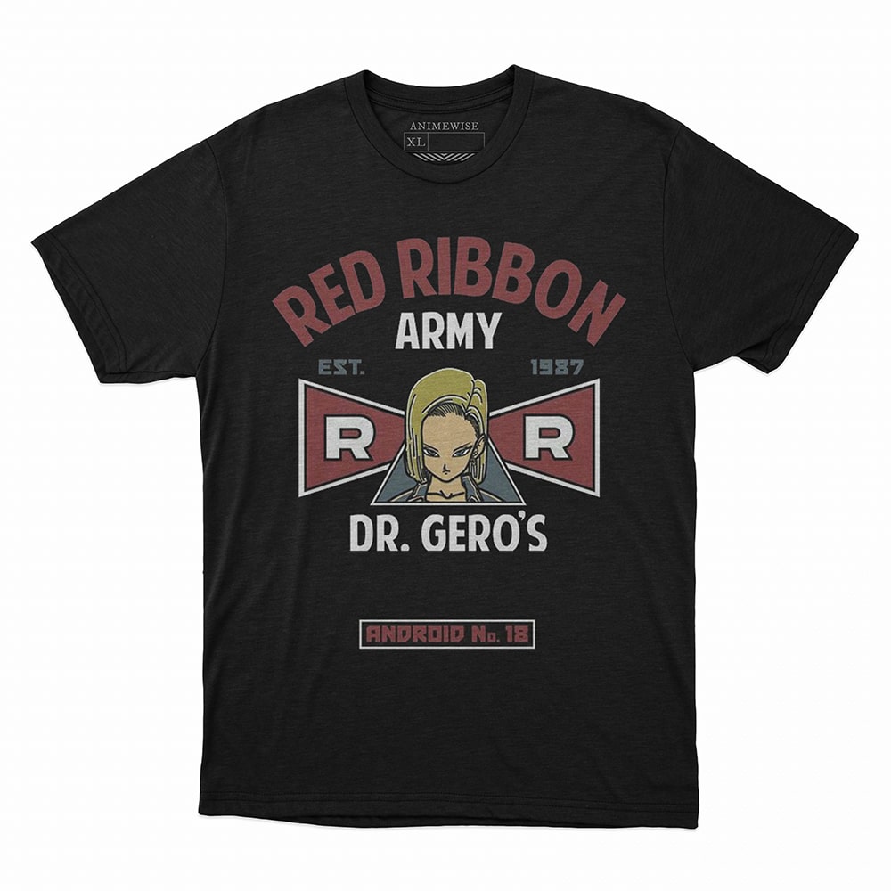 Dr. Geros Red Ribbon Army DBZ T-Shirt