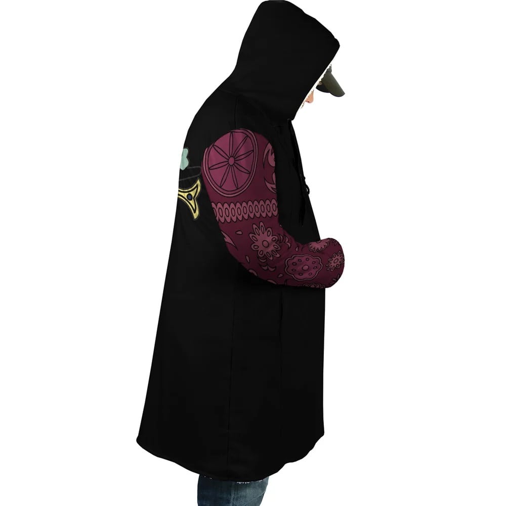 Dracule Hawk Eyes OP Hooded Cloak Coat