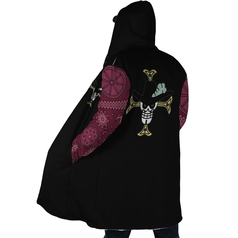 Dracule Hawk Eyes OP Hooded Cloak Coat