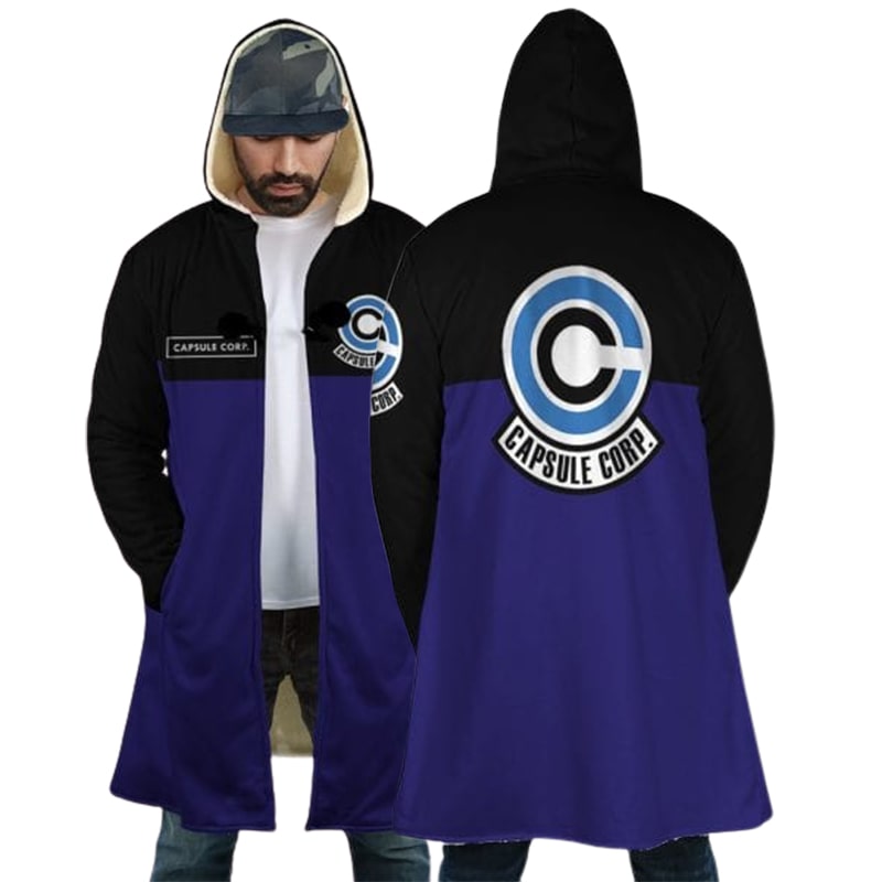 Capsule Corp Hooded Cloak Coat