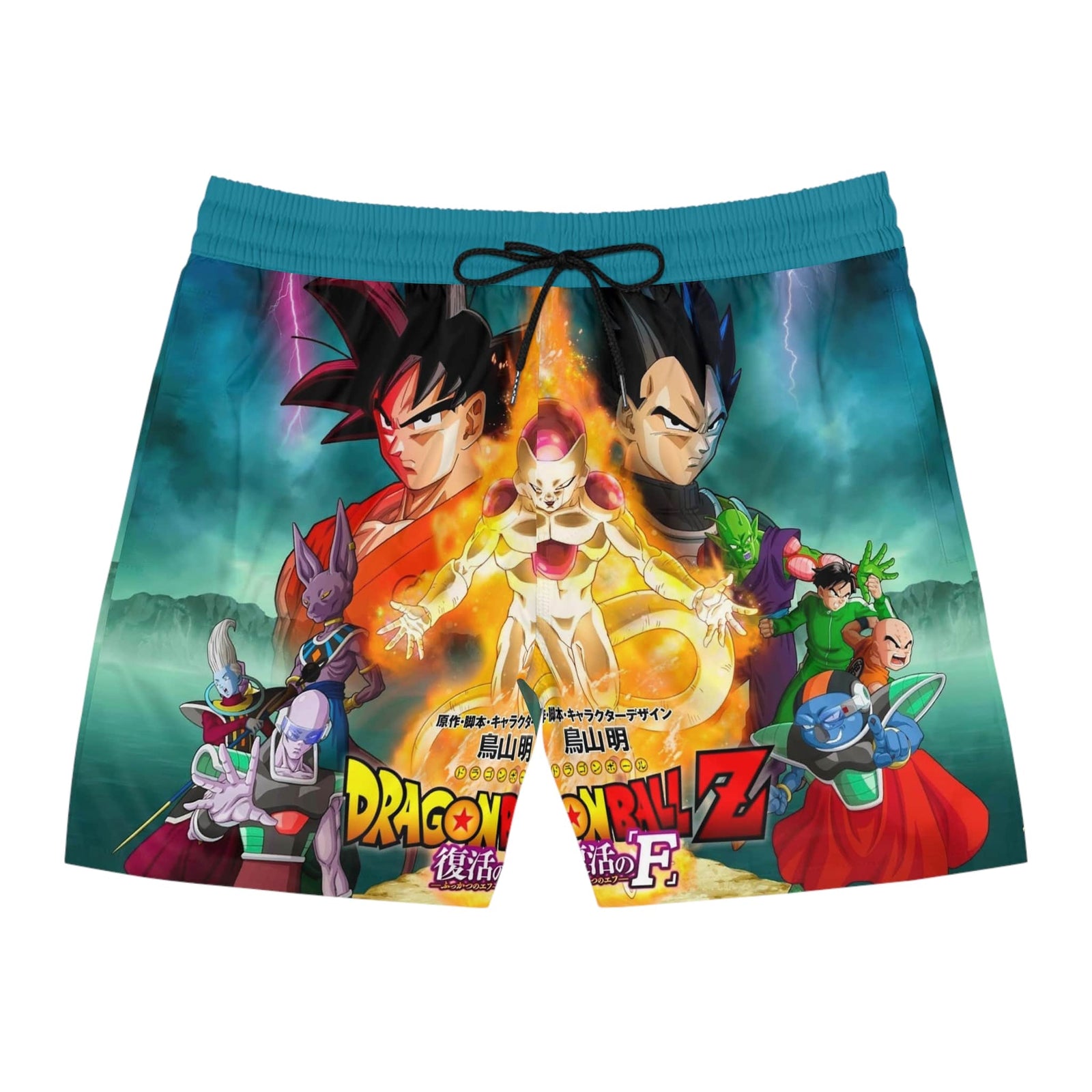 Dragon Ball Z Resurrection No F Movie Swim Trunks