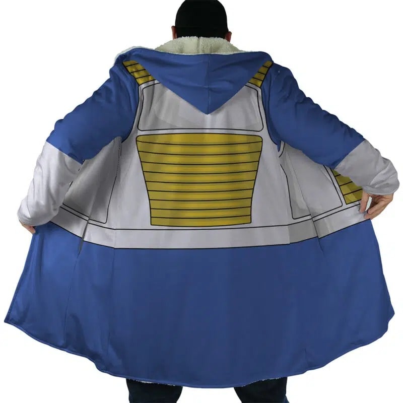 Vegeta Armor Dress Hooded Cloak Coat