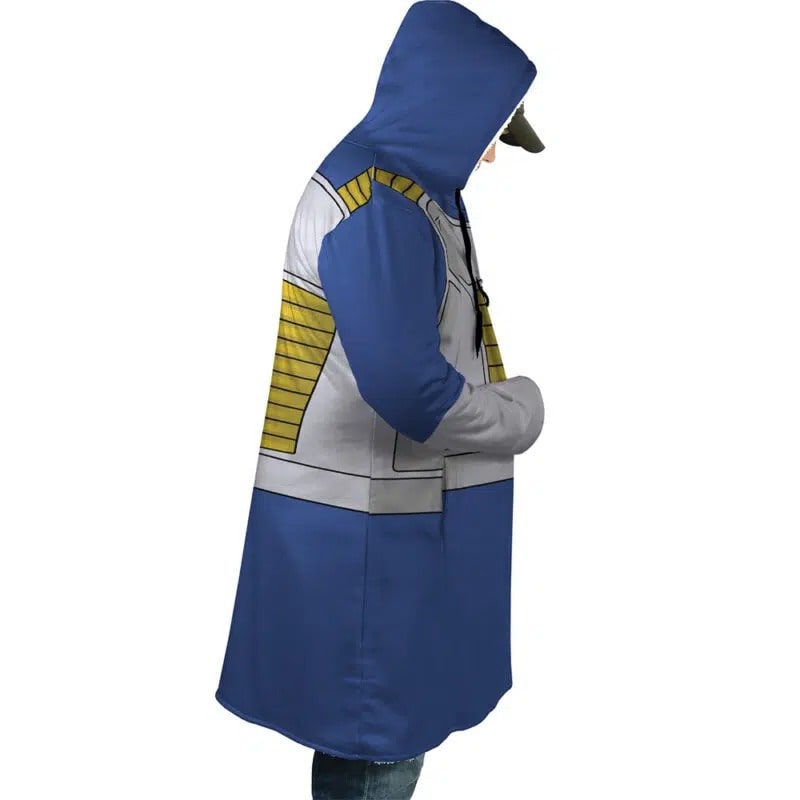 Vegeta Armor Dress Hooded Cloak Coat