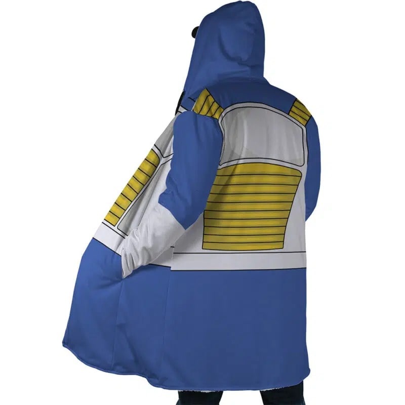 Vegeta Armor Dress Hooded Cloak Coat