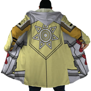 Dragon Warrior Wargreymon Digimon Hooded Cloak Coat