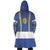 Blue Ranger Hooded Cloak Coat