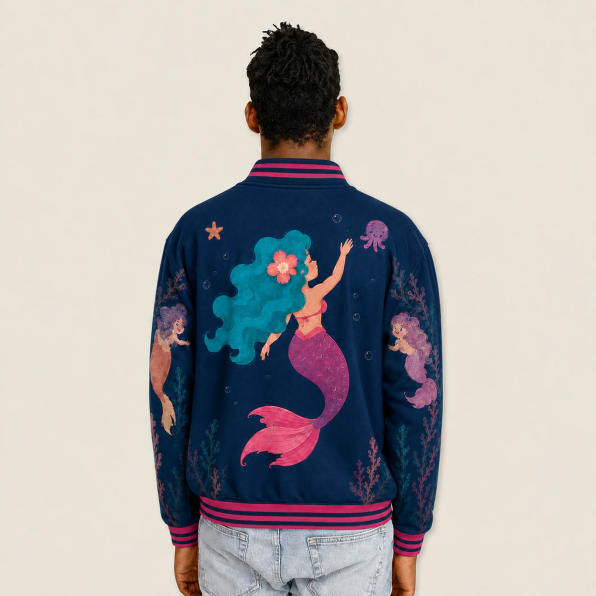 Dreamtide Mermaid Varsity Jacket
