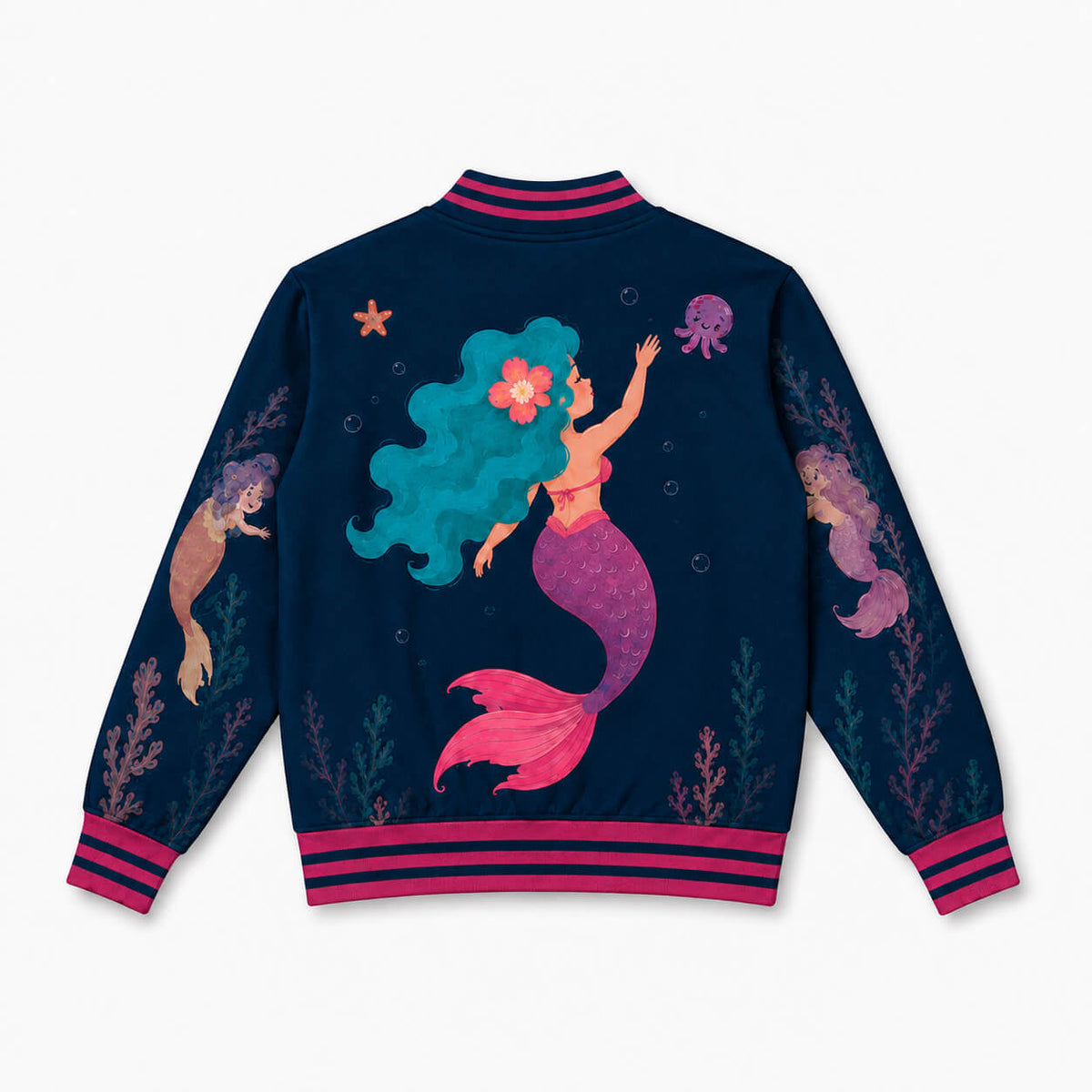 Dreamtide Mermaid Varsity Jacket