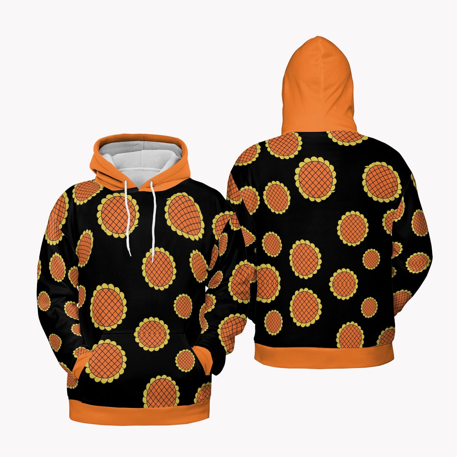 Luffy Dressrosa OP Pullover Hoodie